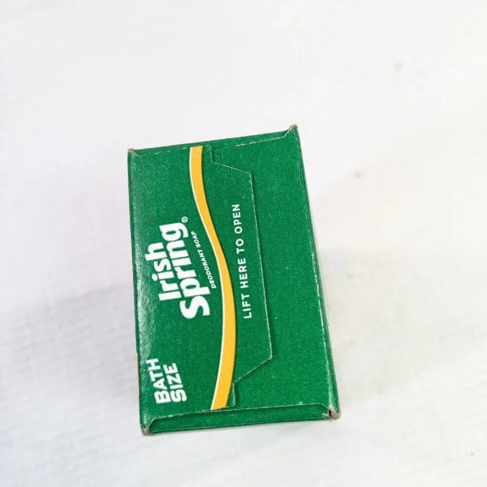 Vintage Irish Spring Original Deodorant Soap 3.75 oz Bath size Irish Springs